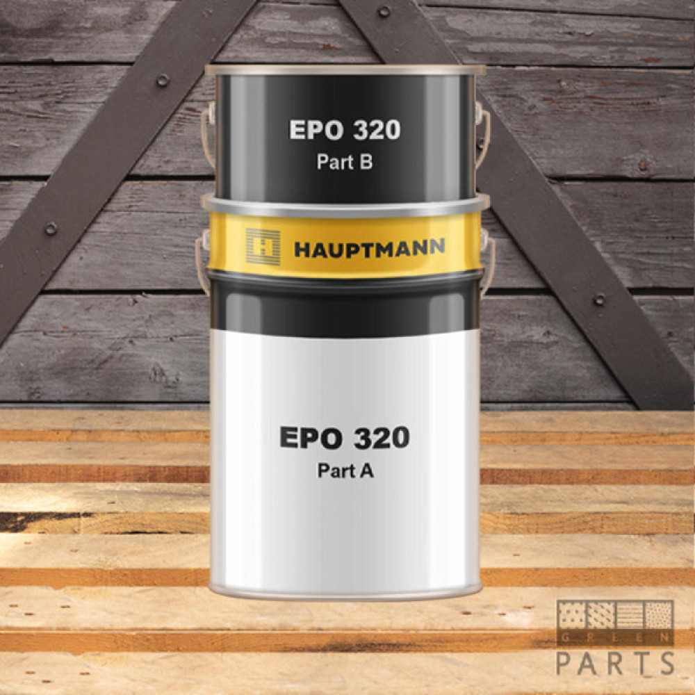 HAUPTMANN EPO 320, двухкомпонентная эпоксидная грунтовка для микроцемента и декоративных покрытий, 25 кг